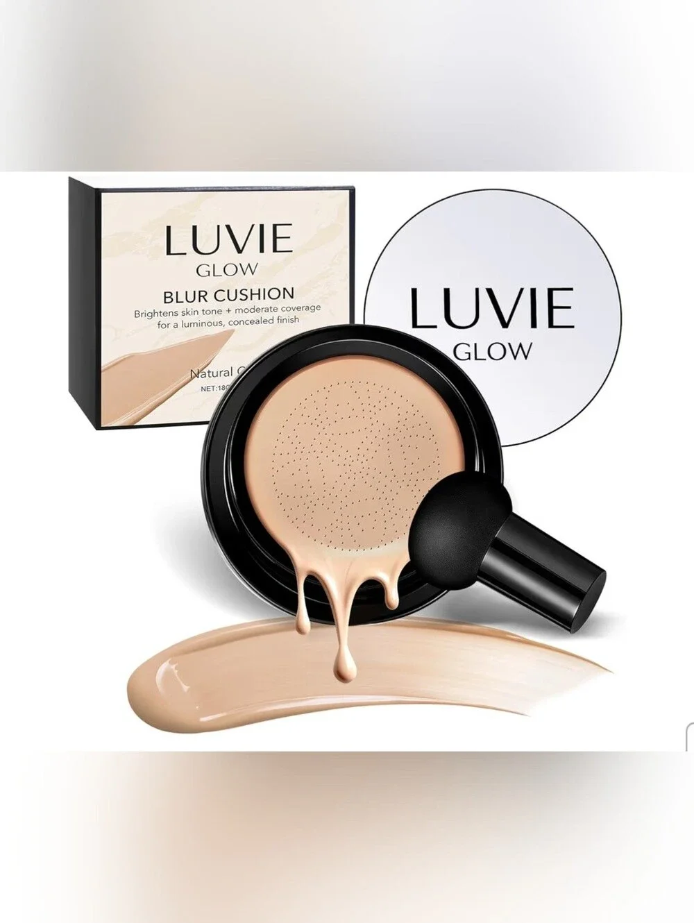 Luvie Glow Blur Cushion - Natural Color